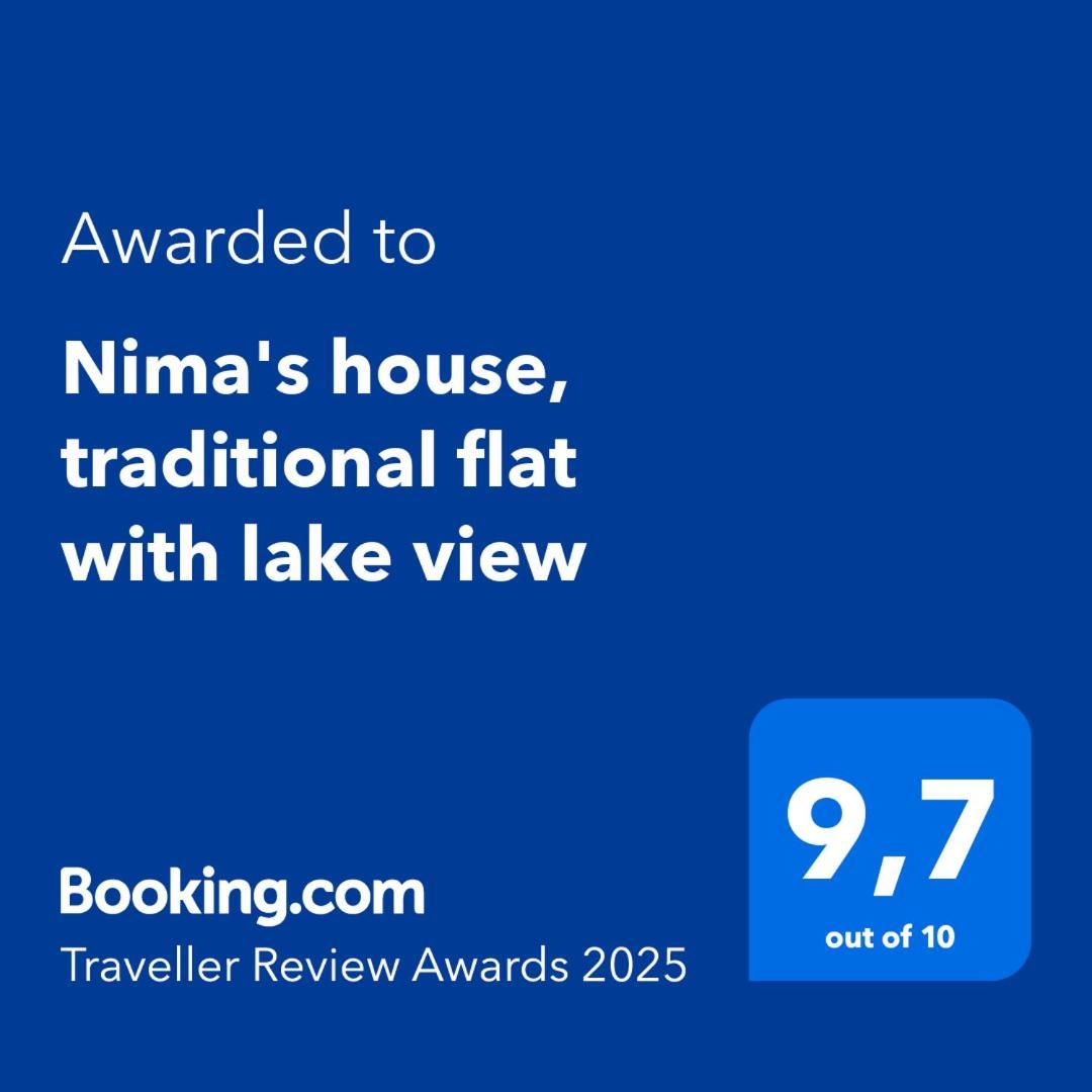 Nima'S House, Traditional Flat With Lake View Aitoliko Eksteriør billede
