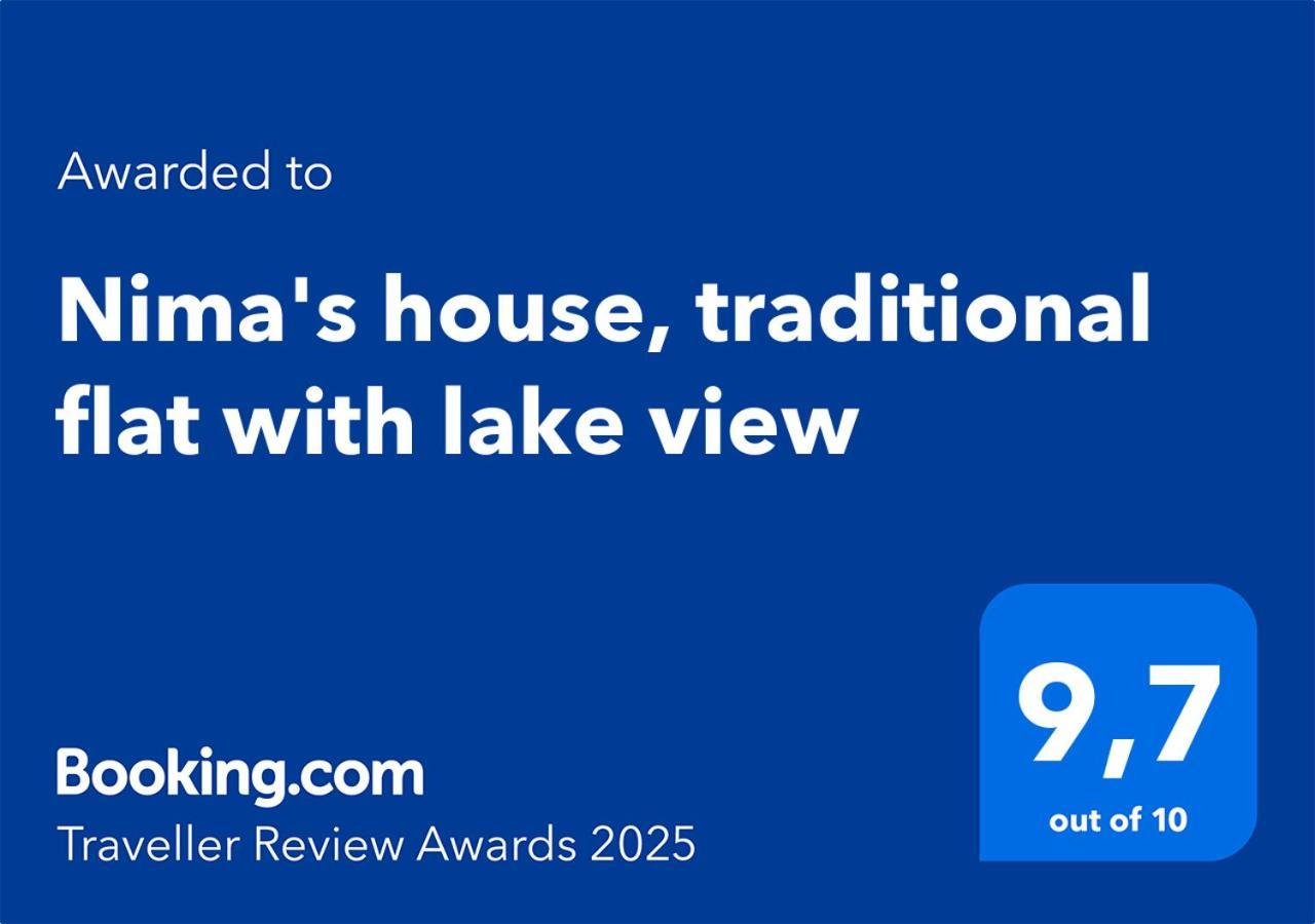 Nima'S House, Traditional Flat With Lake View Aitoliko Eksteriør billede
